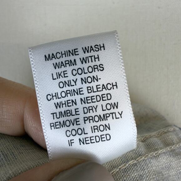 Croft & Barrow stretch blue denim paisley jacket, sz 14 casual, mature #4187 - Picture 10 of 12